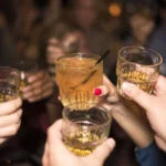 A group of people drinking at a party may get carried away and leave drinks unattended and may be prone to drink spiking.