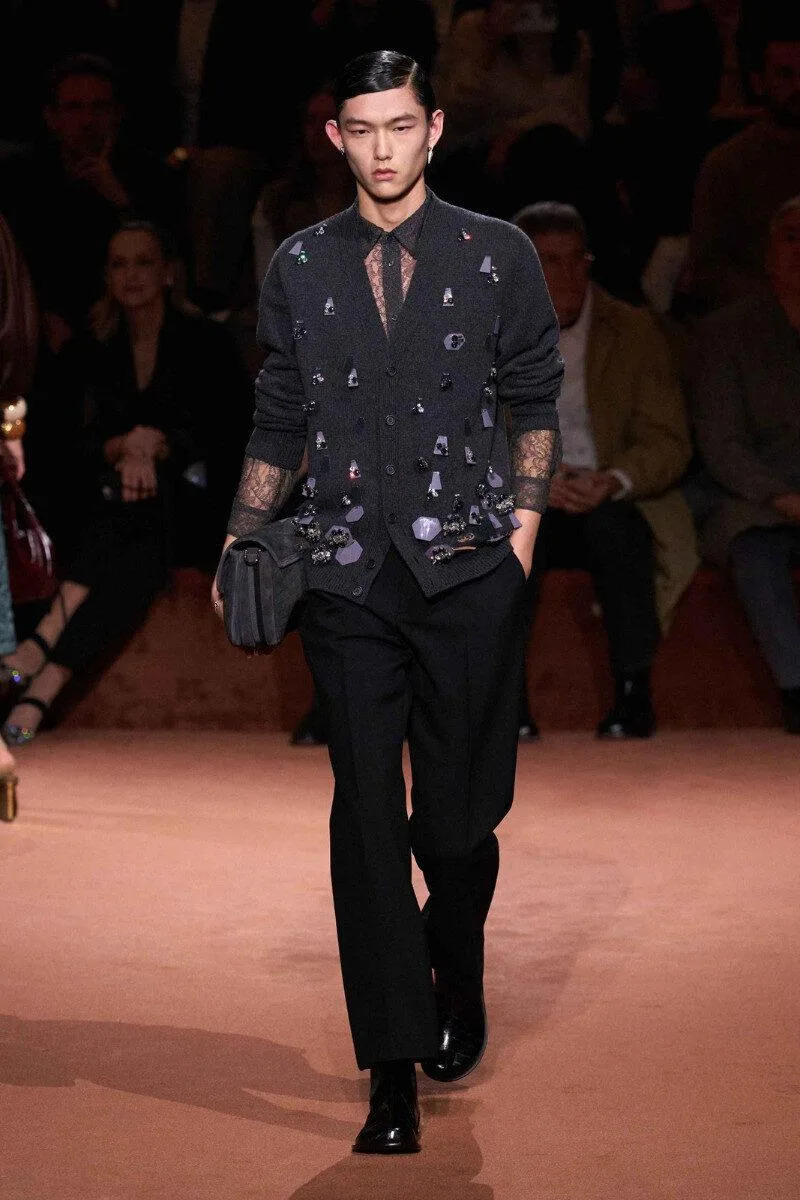 Milan Fashion Week 2025 Fendi wool Milan Fashion Week 2025 Fendi wool