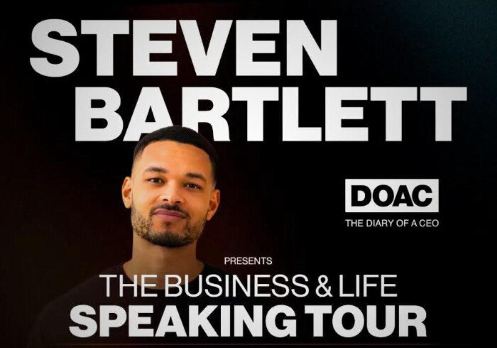 ‘The Diary Of A CEO’ Host & Entrepreneur Steven Bartlett Announces First Asia Tour
