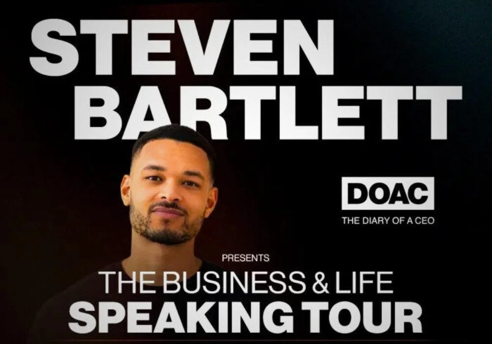 ‘The Diary Of A CEO’ Host & Entrepreneur Steven Bartlett Announces First Asia Tour