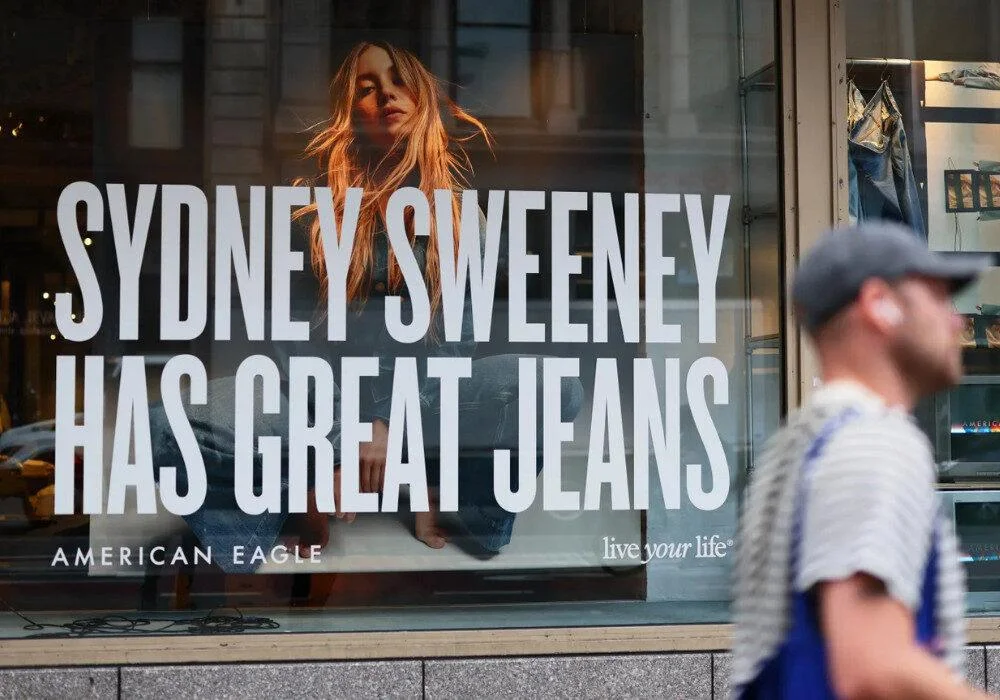 Sydney Sweeney American Eagle Ad Genes Jeans Featured Image