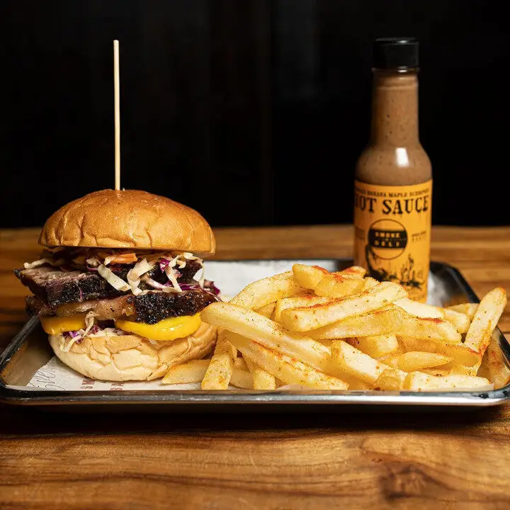 smoke and barrel burgers