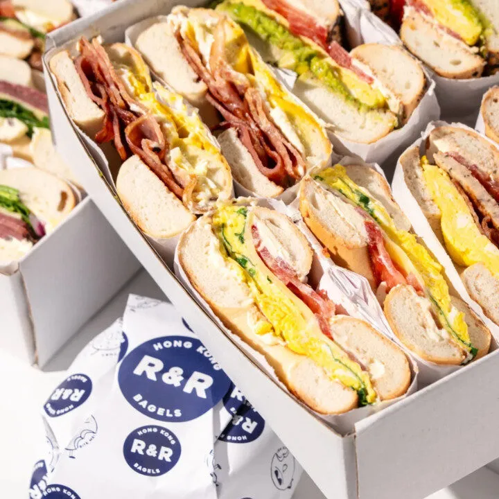 top catering services in hong kong r & r bagels