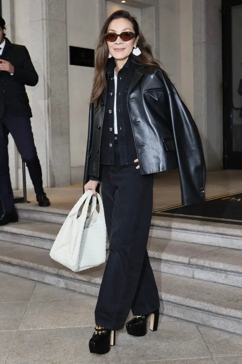 milan fashion week 2025 celebrity fashion michelle yeoh