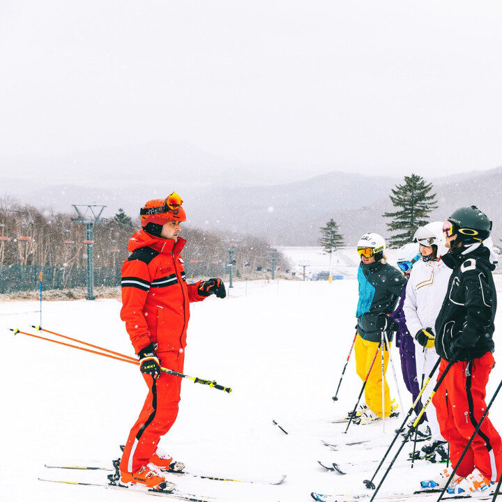 ski instructor at club med yabuli