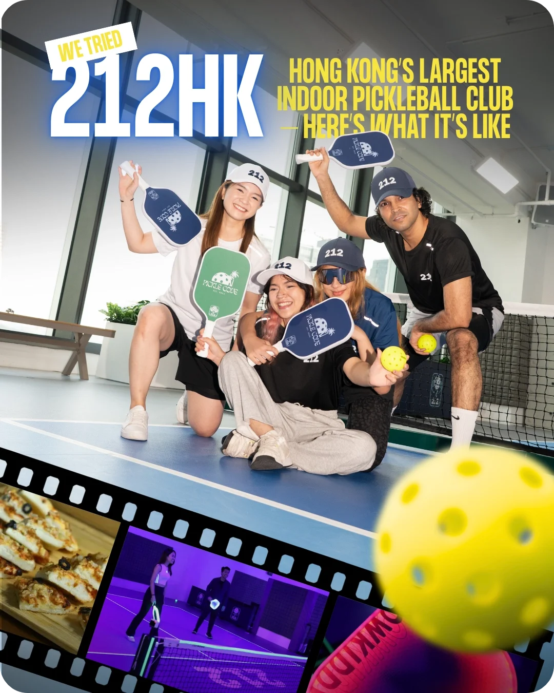 We Tried 212HK, Hong Kong’s Largest Indoor Pickleball Club – Here’s What It’s Like