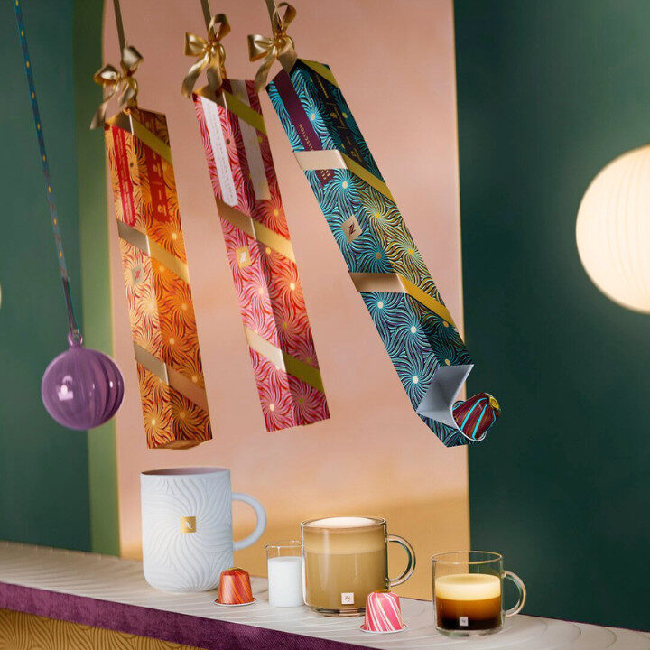 affordable christmas gifts nespresso festive collection pods