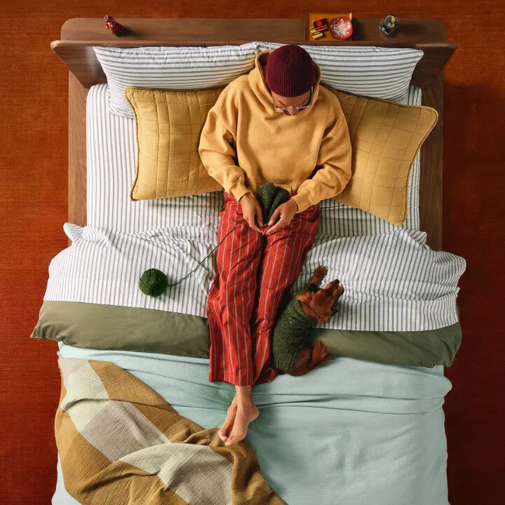 brooklinen best bedding setup