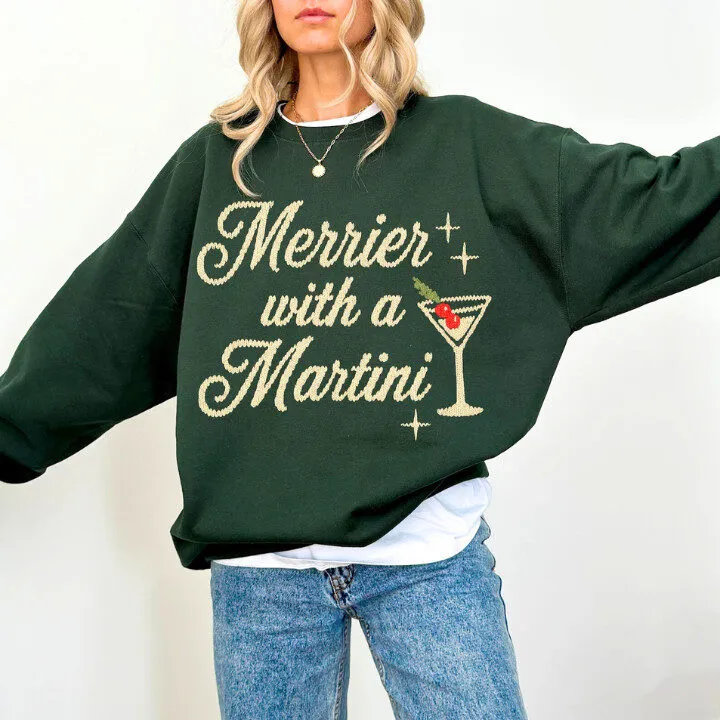 merrier with a martini jumper