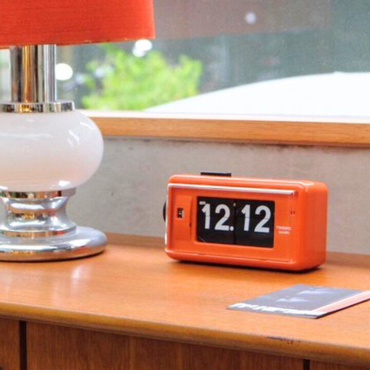 twemco alarm flip clock