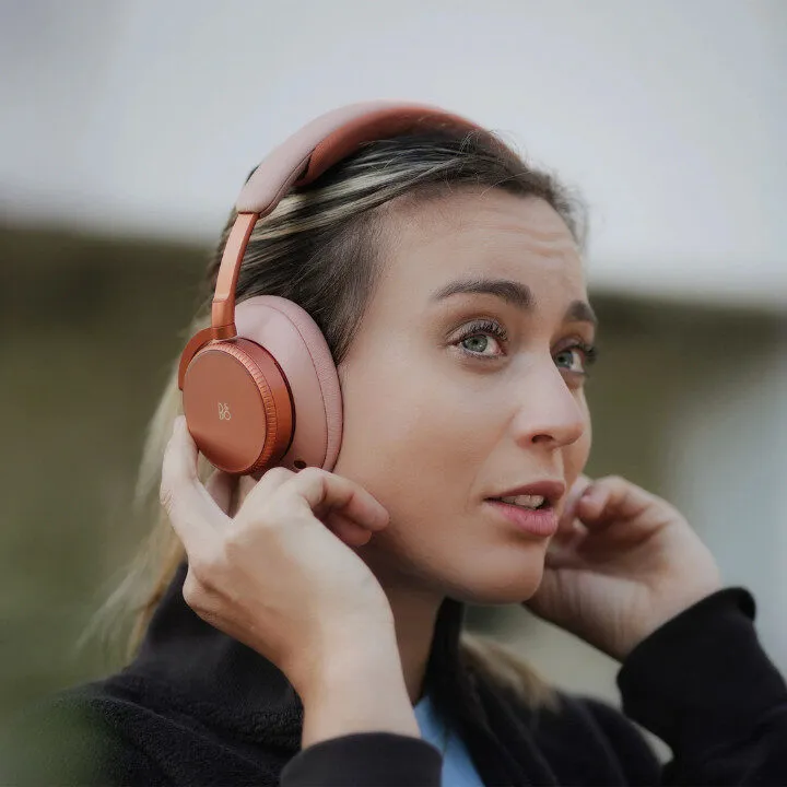 Bang & Olufsen Beoplay H100 Headphones — Sunset Apricot