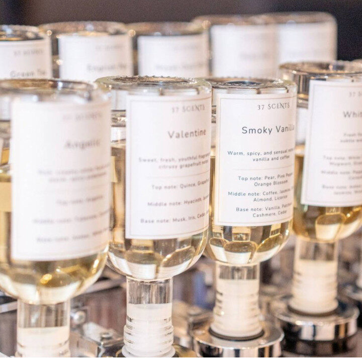 Novotel Stevens L’Aperitif x 37 Scents fragrance workshop bar, hotel near Orchard Road