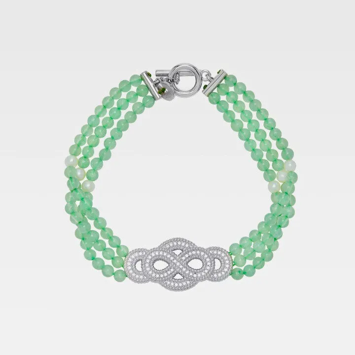 Shanghai Tang Tang Fortune Infinite Knot Bracelet