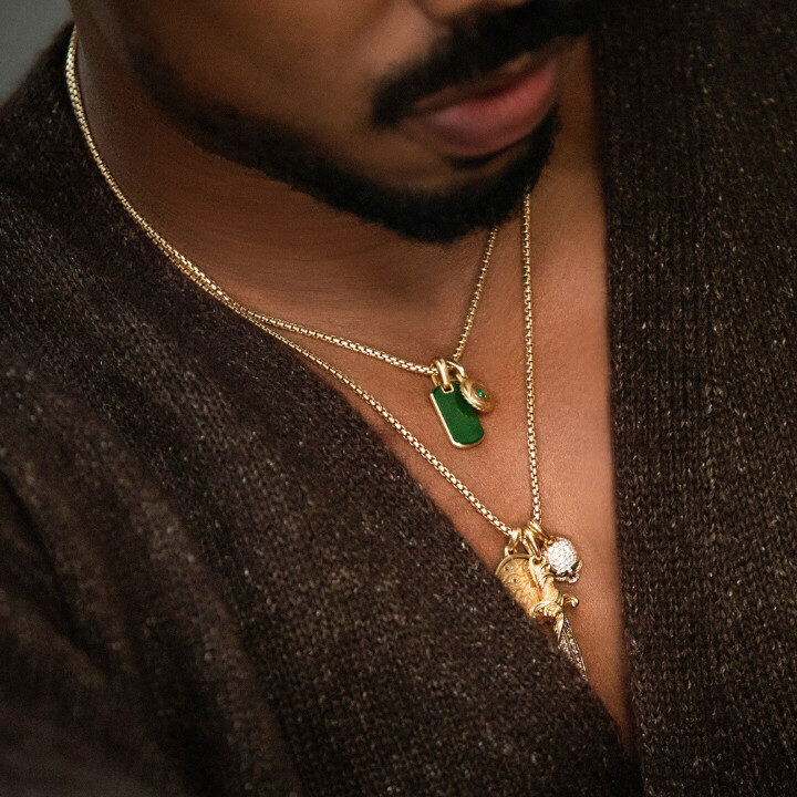 michael b jordan wearing david yurman jewellery