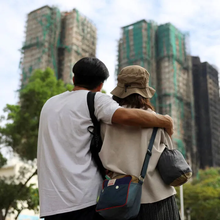 hong kong community looking at tai po fire aftermath