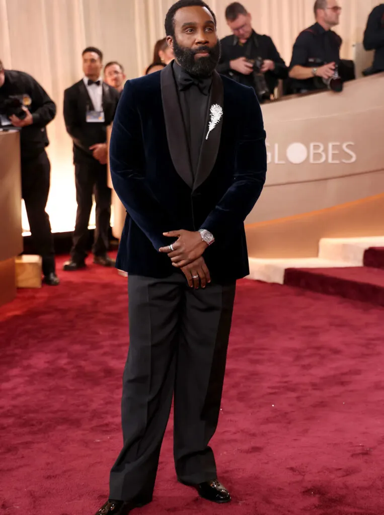 Golden Globes 2026 Best Dressed Celebrities Tramell Tillman Zegna