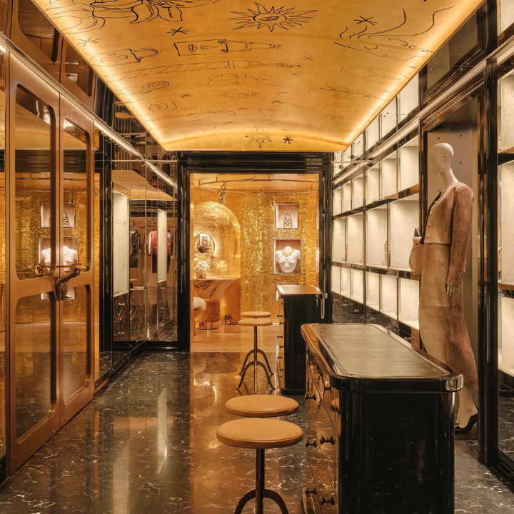 Schiaparelli Hong Kong salon interior