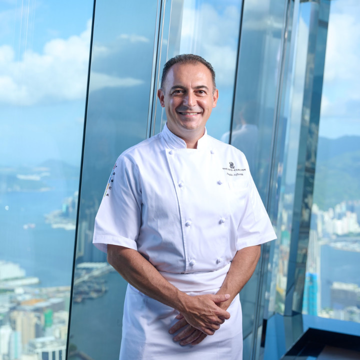 Chef Angelo Aglianó A Tavola con le Stelle Ritz Carlton Hong Kong