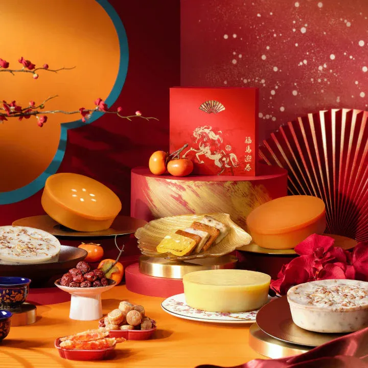 chinese new year puddings and hampers mandarin oriental cake shop