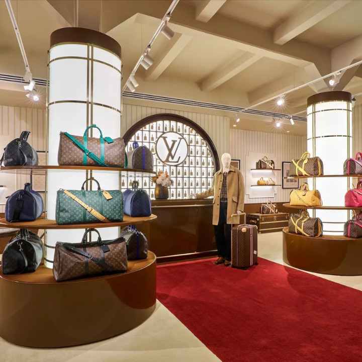 louis vuitton hotel keepall lobby