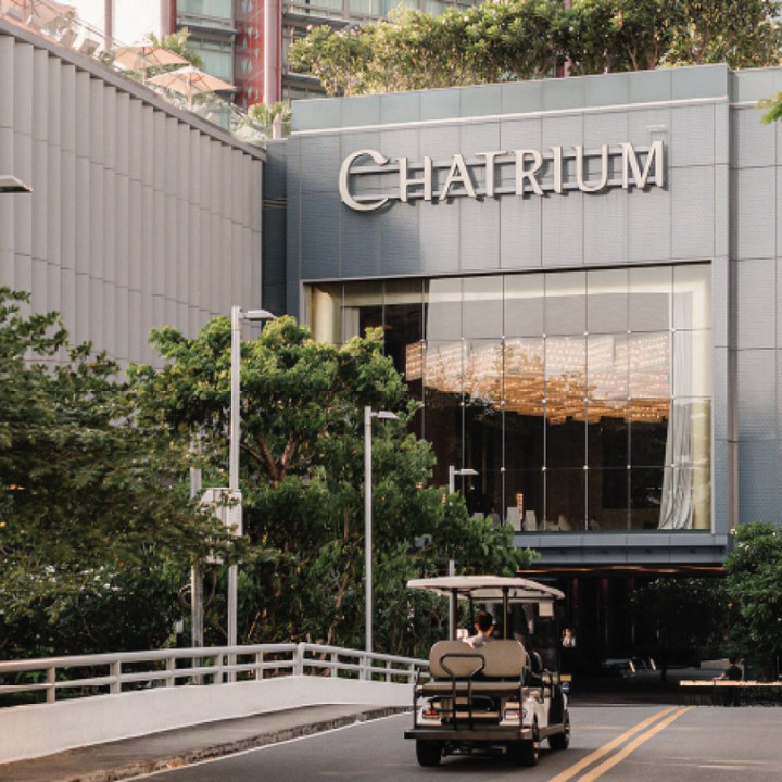 Chatrium Grand Bangkok Complimentary Buggy Siam Paragon