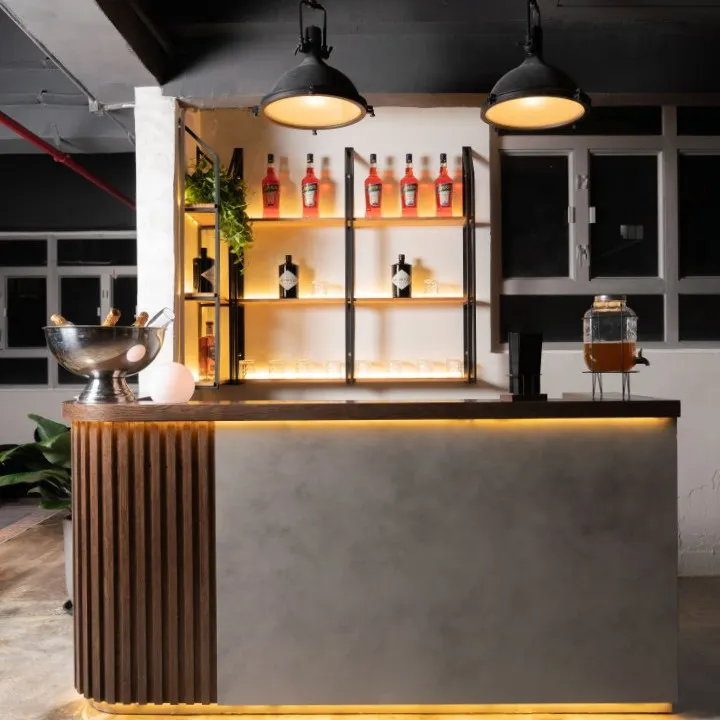 Project 21 wooden bar