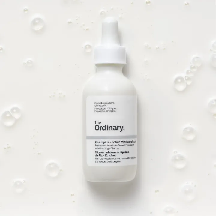 The Ordinary Rice Lipids + Ectoin Microemulsion Formula Science