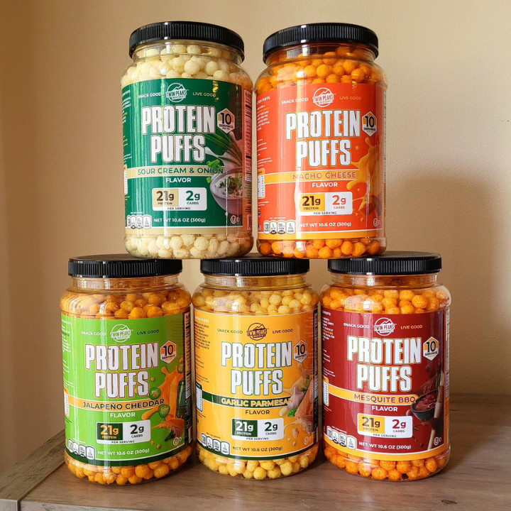 protein snacks protein puffs