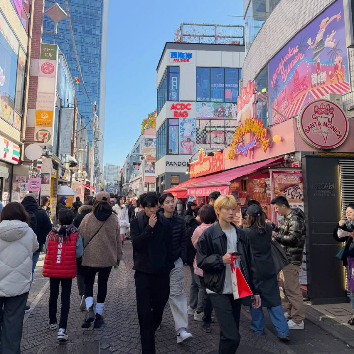 harajuku neighbourhood in tokyo