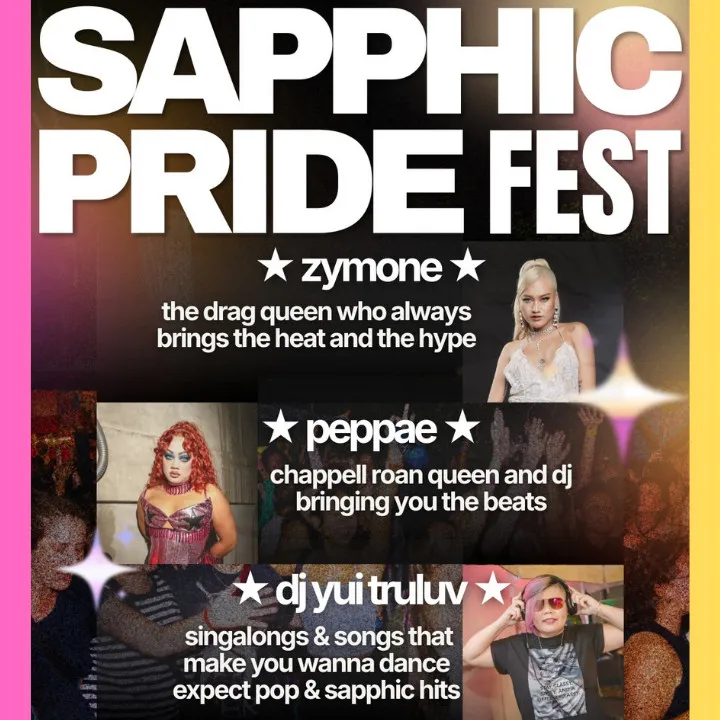 bangkok pride month events 2026 sapphic pride fest