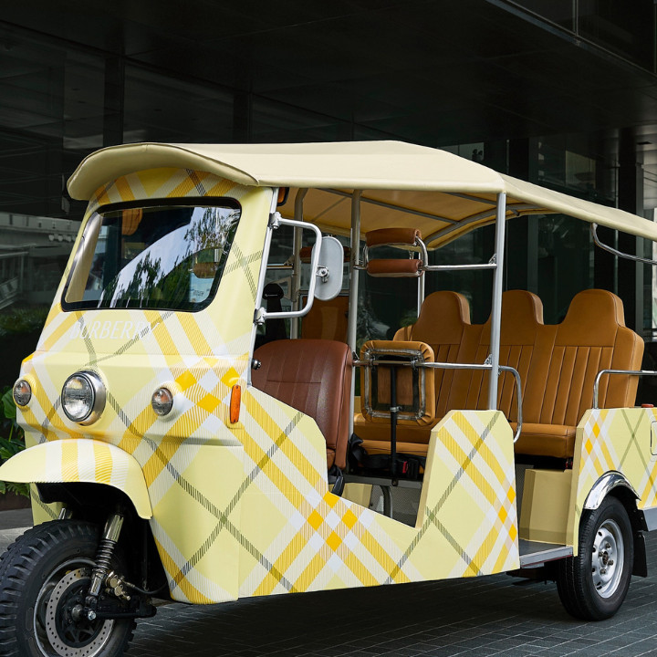 The Standard, Bangkok Mahanakhon Burberry Tuk Tuk