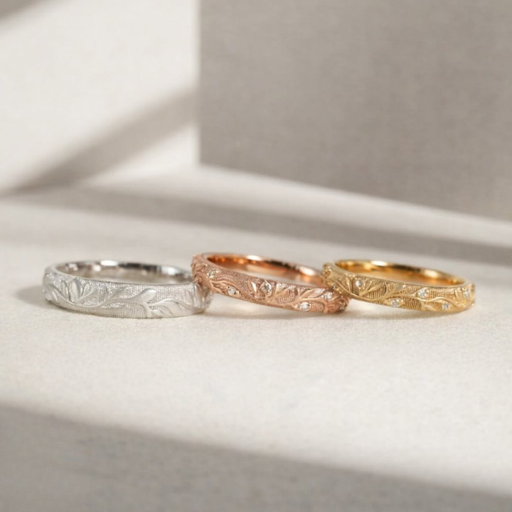 Diamonds Gallery Vicki Lam couple wedding bands (1)