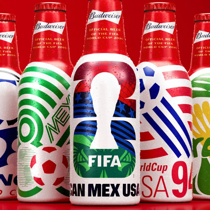budweiser 2026 fifa world cup merchandise bottles