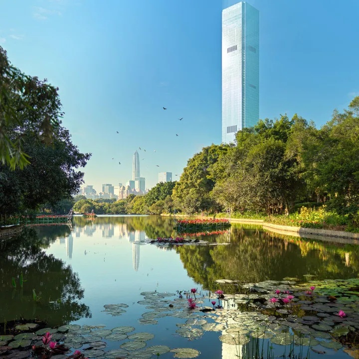 Exterior View Mandarin Oriental Shenzhen