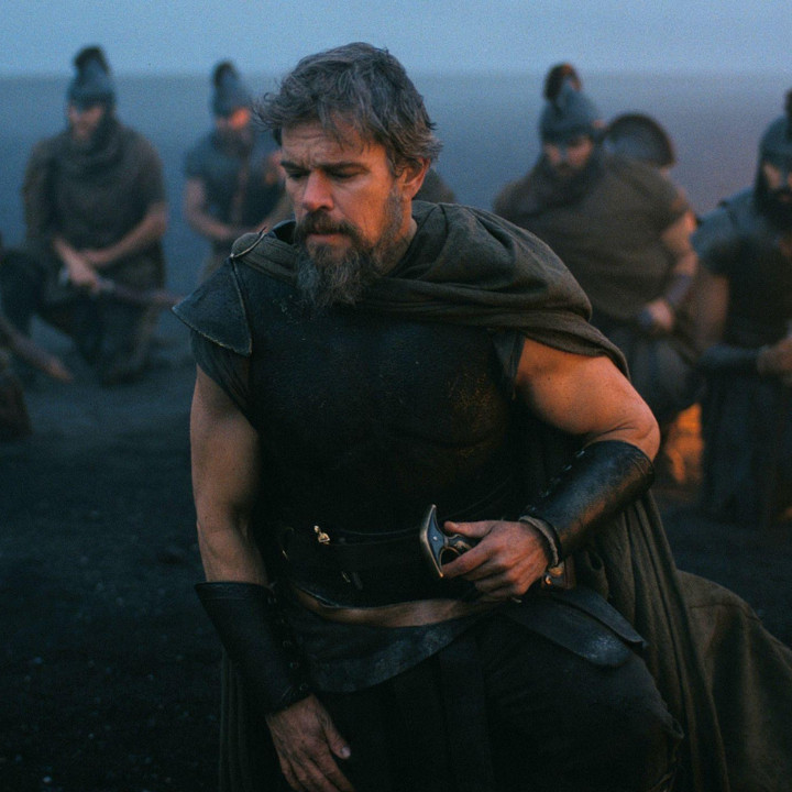 the odyssey 2026 matt damon as odysseus