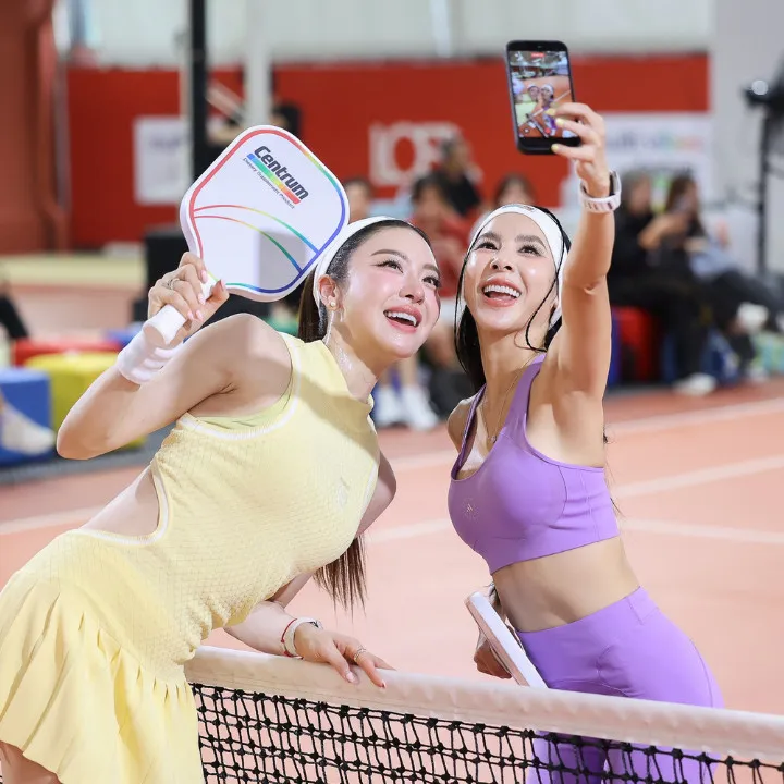 centrum multi-vibes launch event pickleball